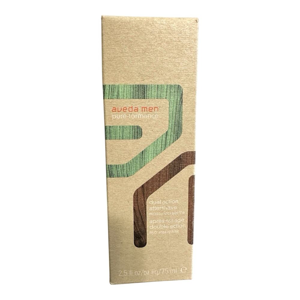 Aveda Men Pure-Formance Dual-Action Aftershave 2.5 Oz 75mL Full Size After Shave